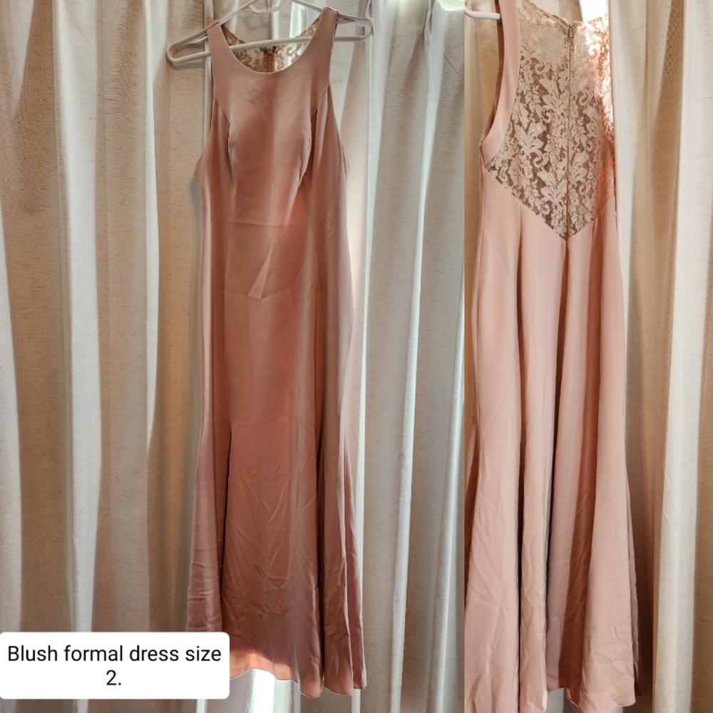 Blush Watters&Watters formal dress.